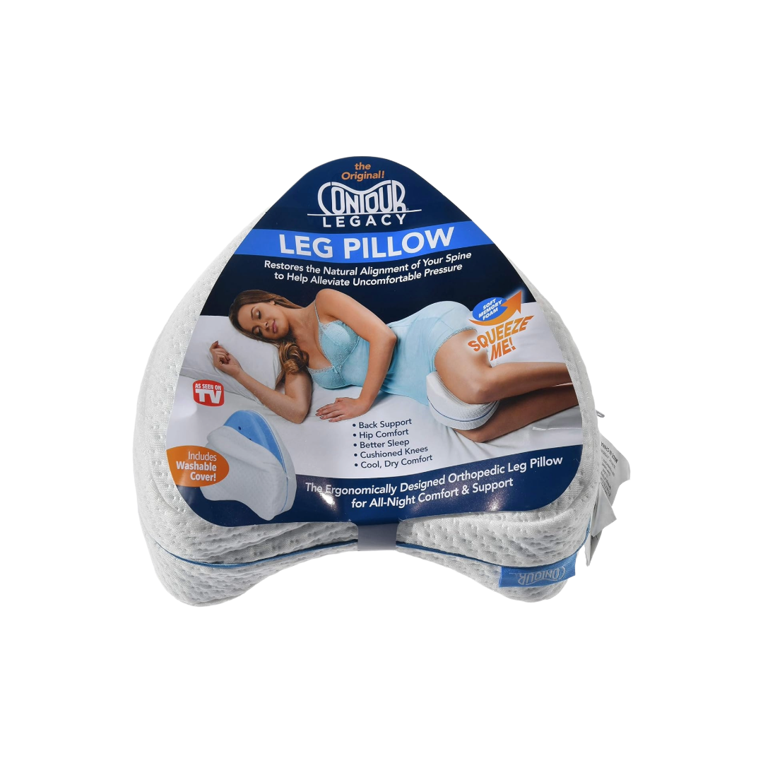 Contour Legacy Leg Pillow - Cuscino Ergonomico per Gambe, Schiena e Fianchi