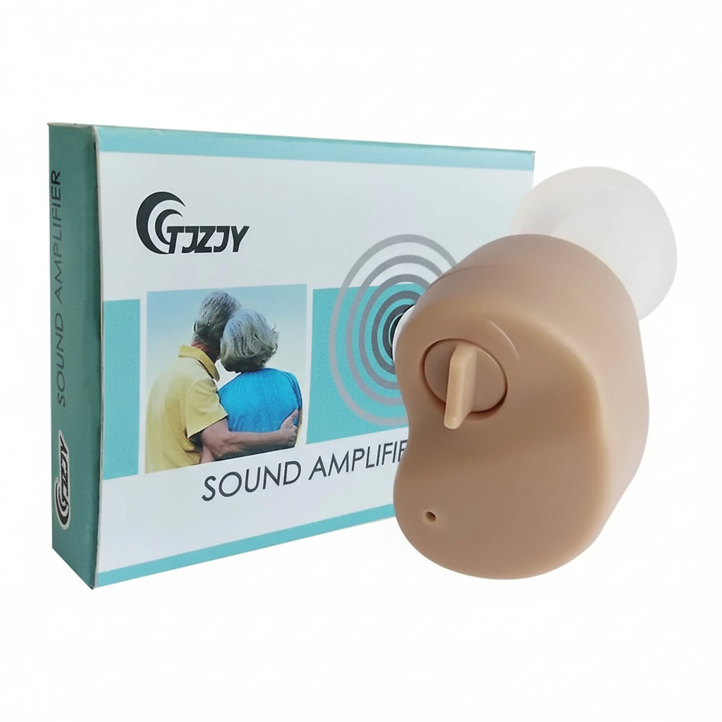 Amplificatore Audio Acustico per Ipoacusia con Regolatore di Volume