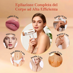 Epilatore Luce Pulsata IPL - Pelle Liscia Uomo Donna, 990k Flash Rapidi