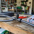 Raccordo a T 15 mm ad Innesto Rapido per Tubi