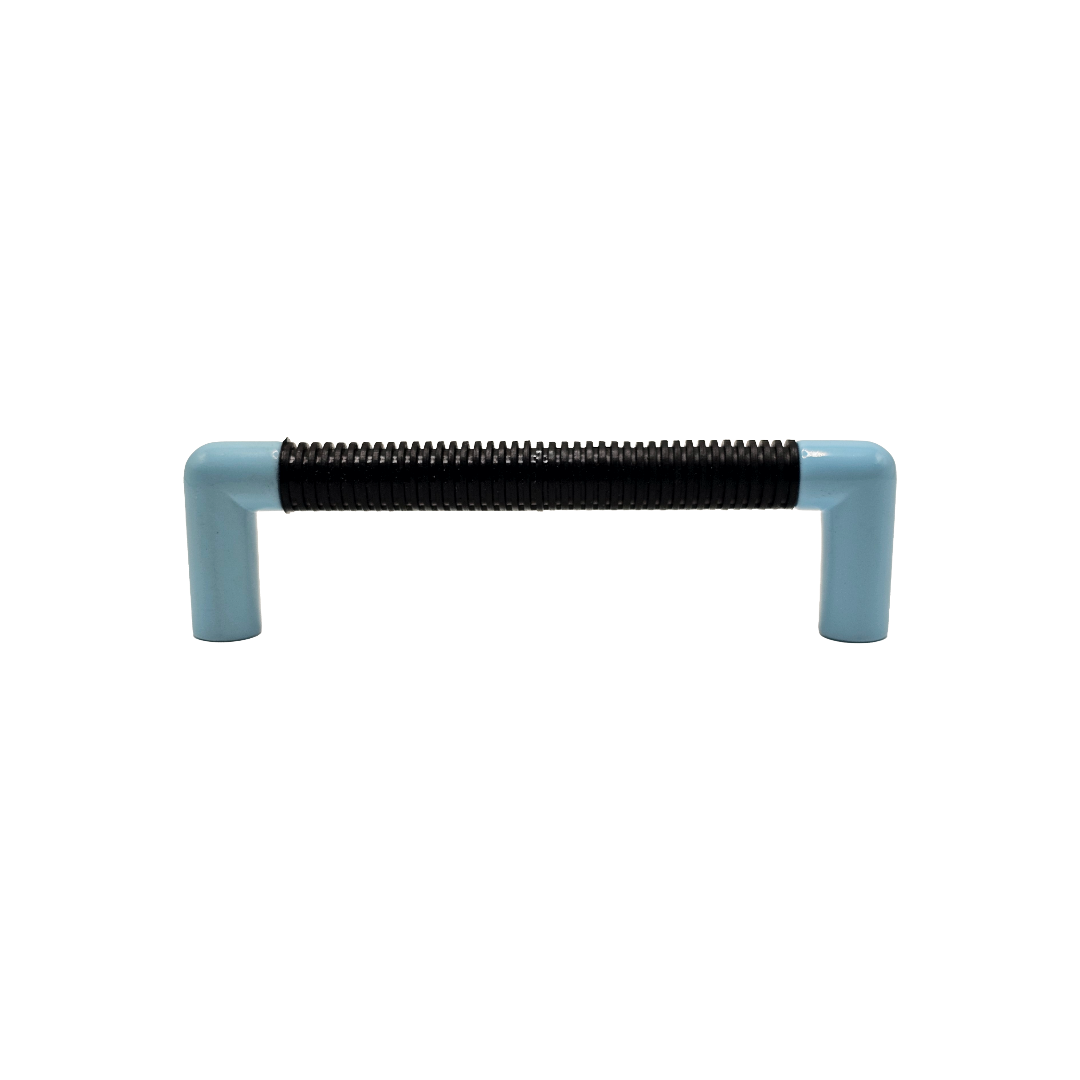 Maniglia di Design Nero Azzurro  per Mobili e Fai da te