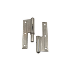 Cerniera a Pomella Sfilabile BAL 100x65 mm Sinistra Cromata