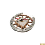 Orologio da Parete Portafortuna a Forma di Ferro di Cavallo – Movimento al Quarzo