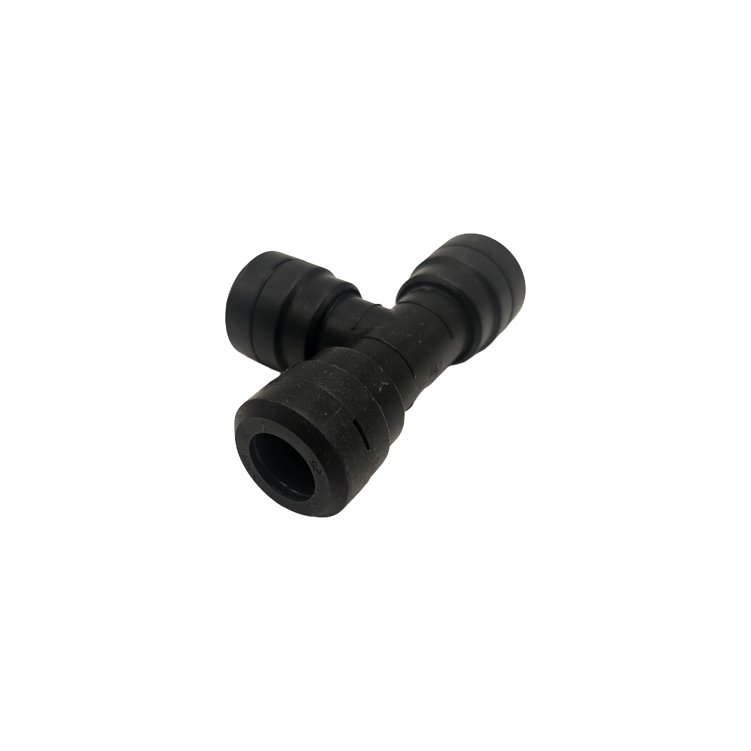 Raccordo a T 15 mm ad Innesto Rapido per Tubi