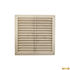 Set 3 Griglie di Aerazione Quadrate 23x23 Plastica Bianca UNI CIG 7129