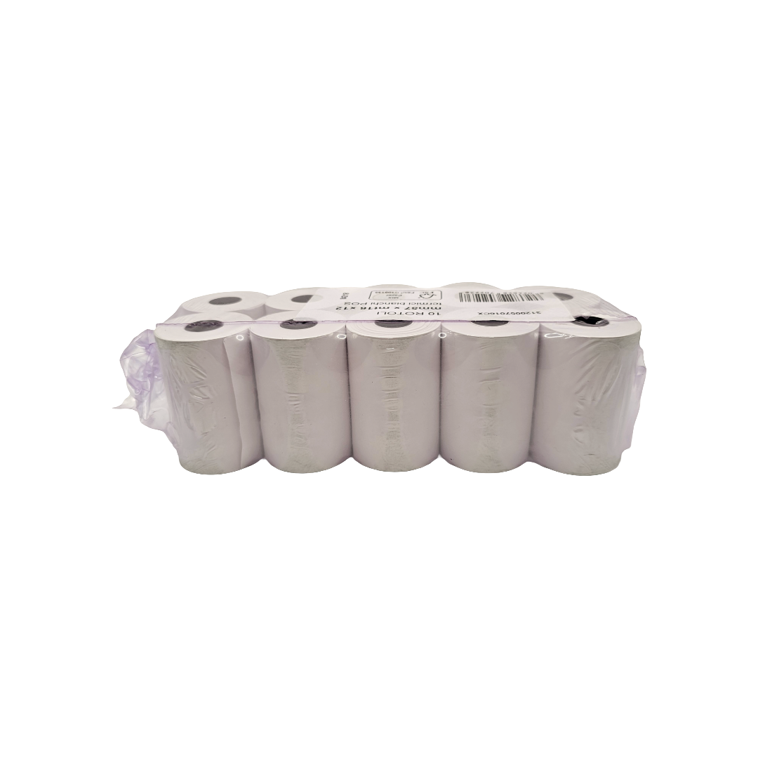 Rotoli Carta Termica POS mm57 x mt16 (Pack 10 Pezzi)