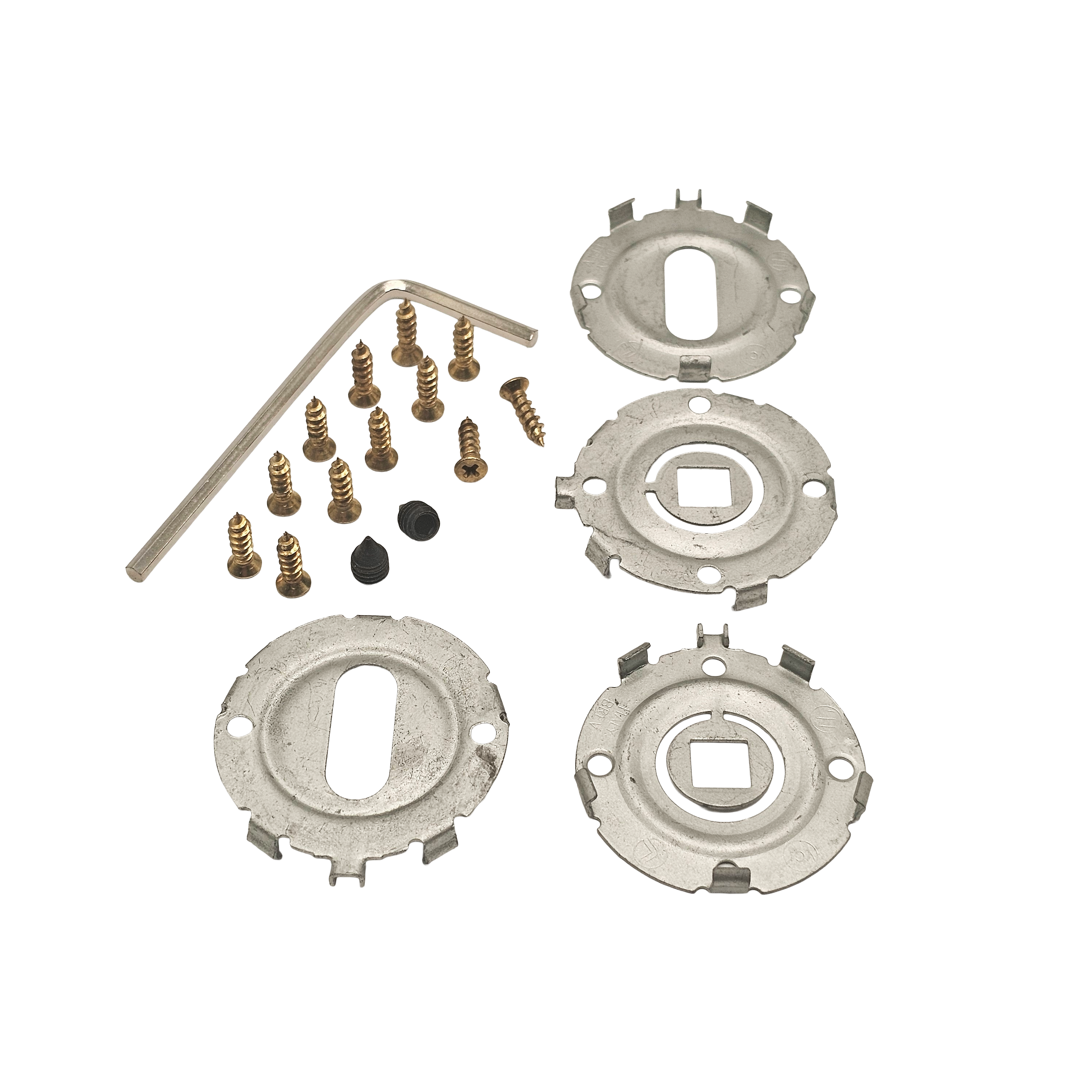 Kit Sotto-Rosette Valli & Colombo Originale per Montaggio Maniglie Porte