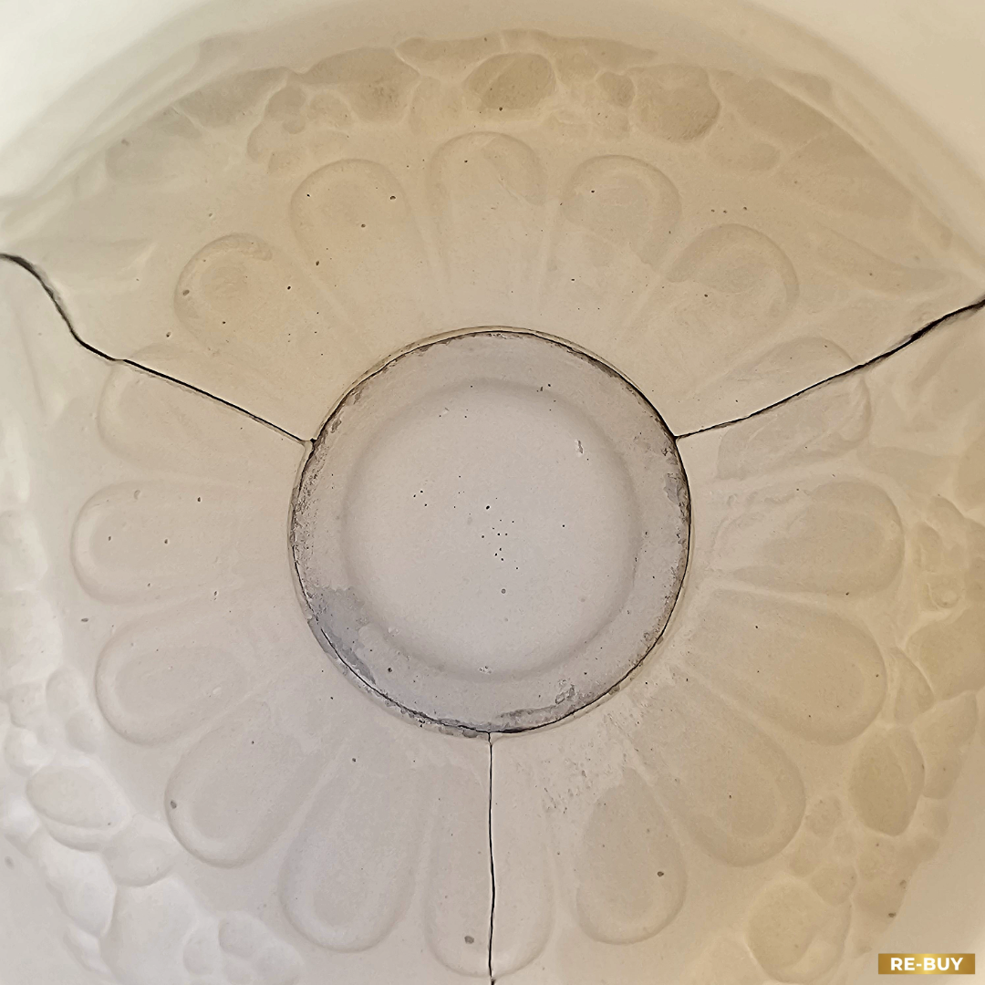 Stampo professionale in Gesso per Ceramica e Colata - Vaso Decorato 4 Tasselli