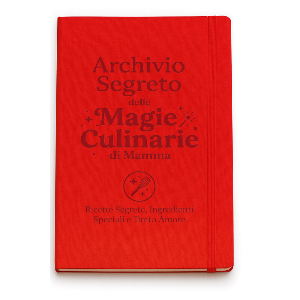 Quaderno Mamma Archivio Segreto Delle Ricette Idea Regalo Originale