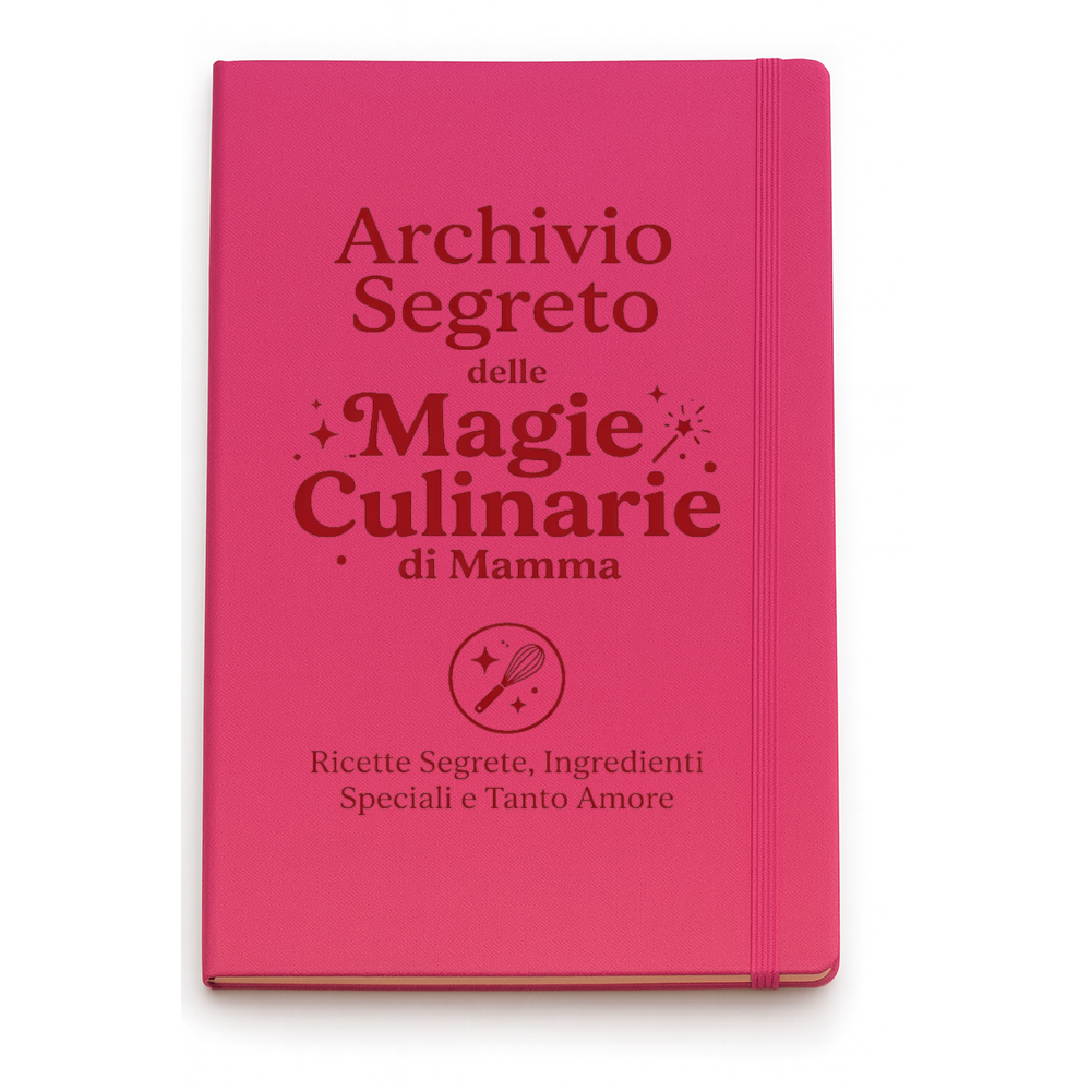Quaderno Mamma Archivio Segreto Delle Ricette Idea Regalo Originale
