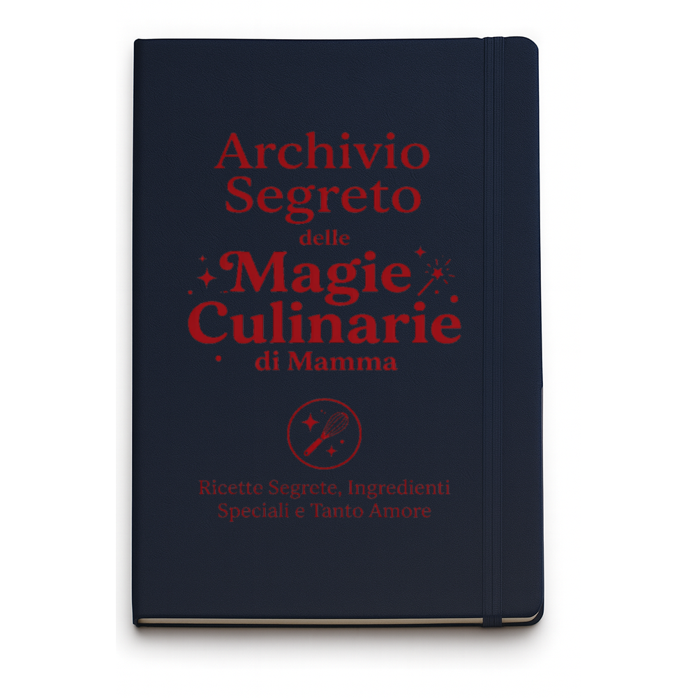 Quaderno Mamma Archivio Segreto Delle Ricette Idea Regalo Originale