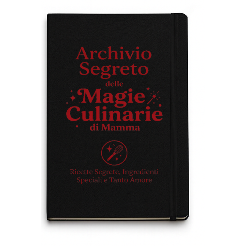 Quaderno Mamma Archivio Segreto Delle Ricette Idea Regalo Originale