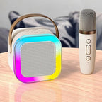 Karaoke Portatile con Microfono Bluetooth – Ideale per Party, Canto e Giochi in Famiglia