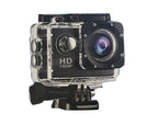 Mini Action Camera Subacquea 1080p con Custodia Impermeabile 30m e Lente Grandangolare 140°