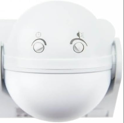 Sensore di Movimento PIR Infrarossi Crepuscolare 180° | Rilevamento fino a 12m, Attivazione Automatica Luce