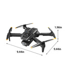 Drone Quadcopter FPV Wi-Fi con Camera HD 1080P, Modalità di Sospensione in Altitudine, Design Pieghevole