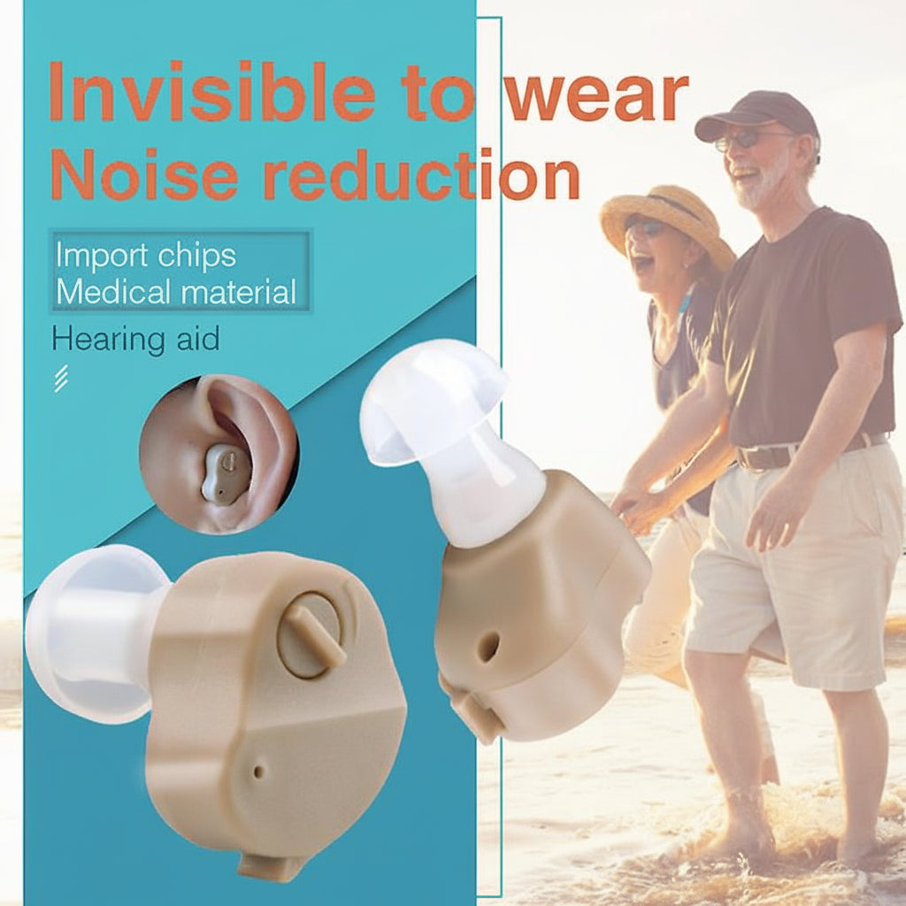 Amplificatore Audio Acustico per Ipoacusia con Regolatore di Volume