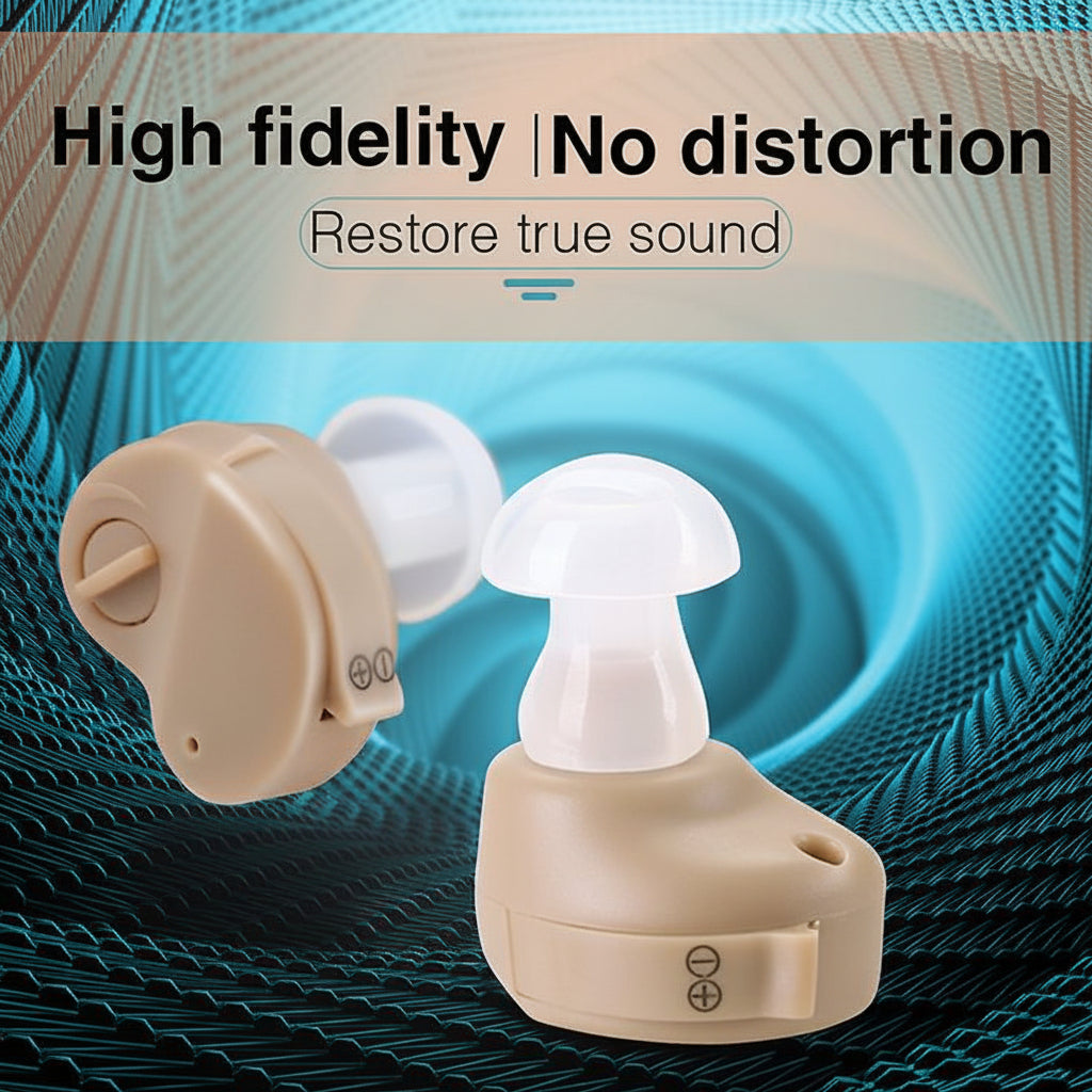 Amplificatore Audio Acustico per Ipoacusia con Regolatore di Volume