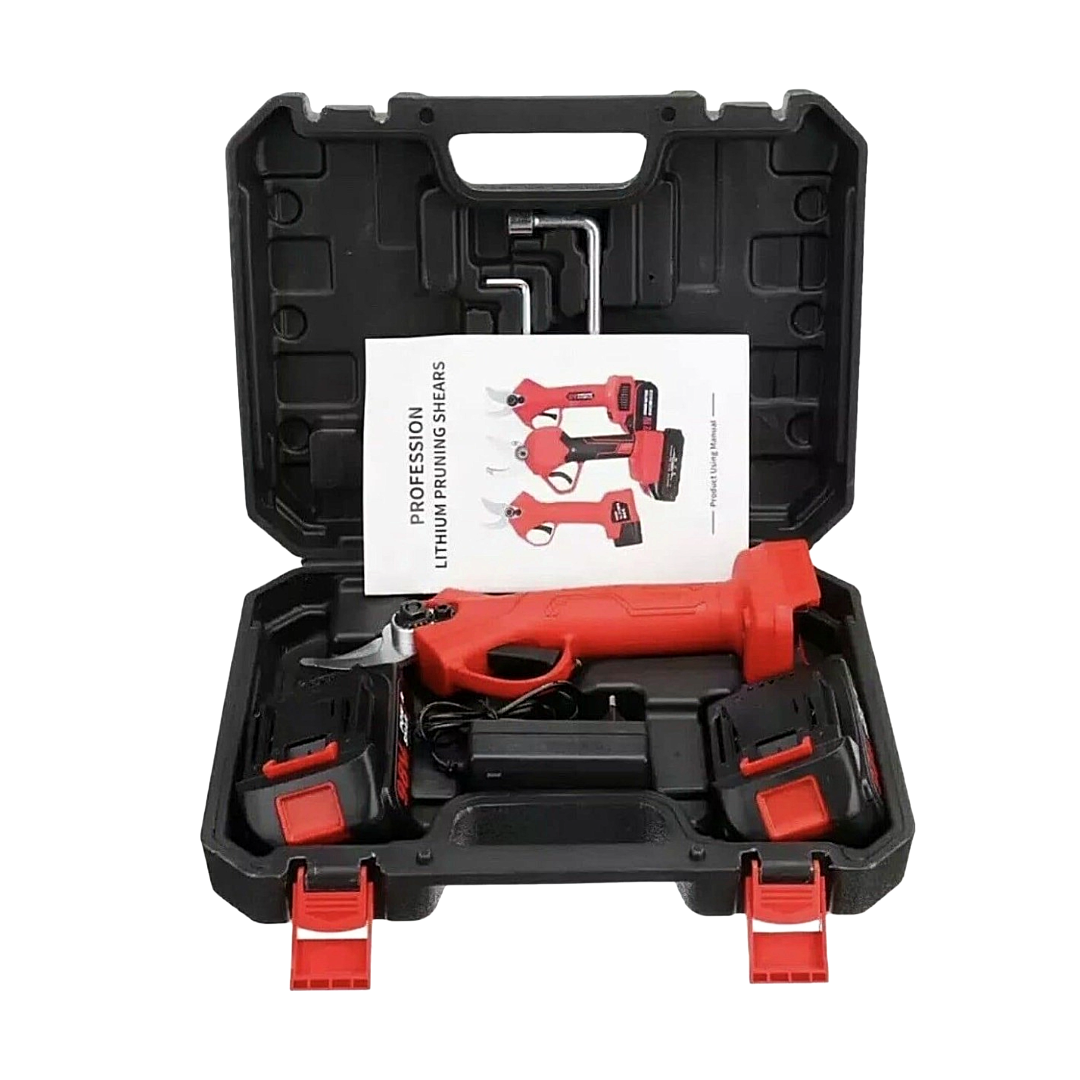 Forbice Cesoia Con 2 Batterie 48V – Professionale per Potatura taglio fino a 30 mm