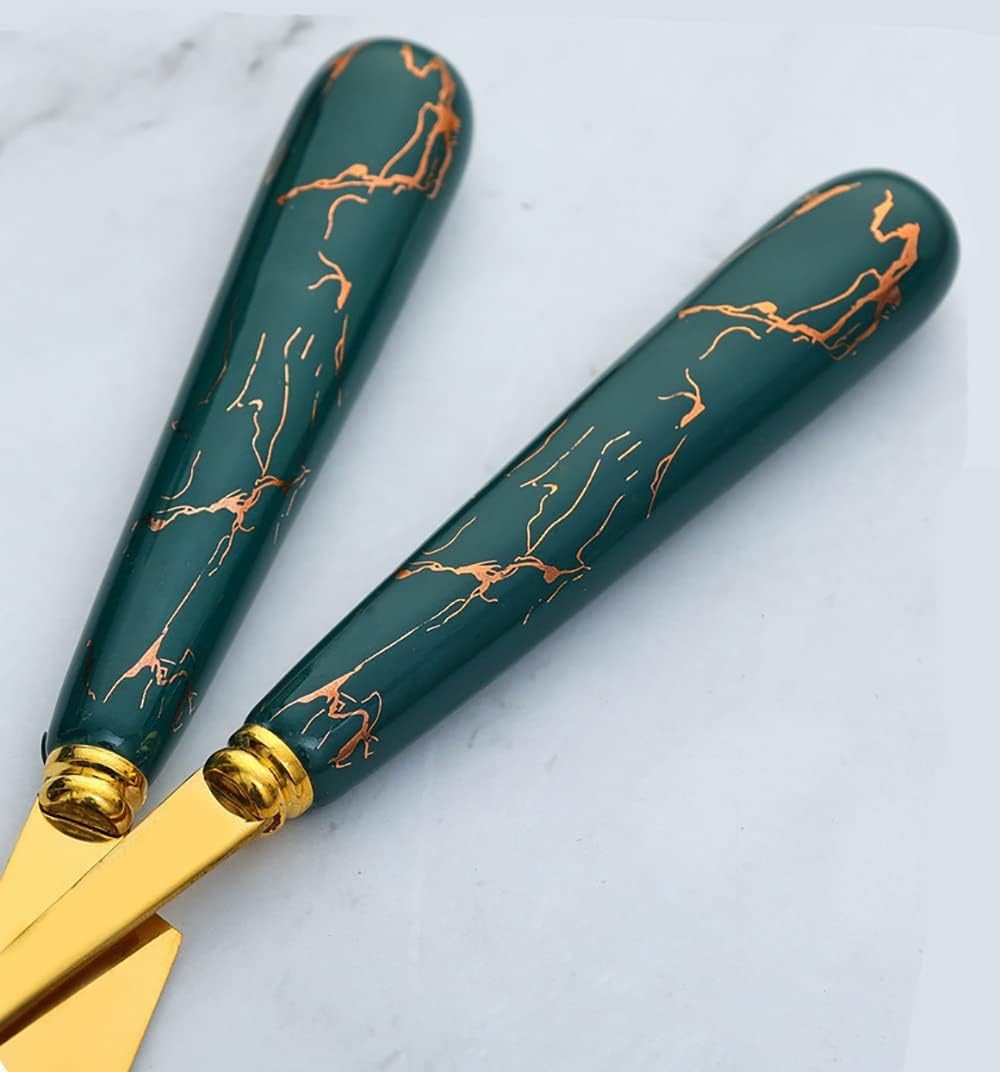 Set di Posate 24 Pezzi in Acciaio Inossidabile – Servizio per 6 Persone – Lucidatura a Specchio – Lavabile in Lavastoviglie - 5 colori