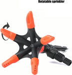 Irrigatore da giardino irrigatore rotante automatico a 360°