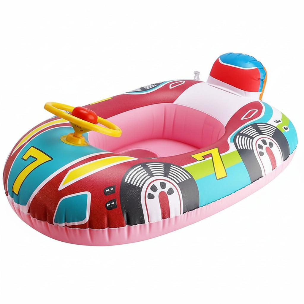 Salvagente galleggiante per piscina mare per bambini a forma di auto