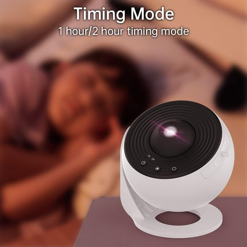 Proiettore Planetario 12 in 1 con Luce Notturna Stellare, Rotazione a 360°