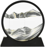 Sabbie Mobili Creative 3D – Paesaggio Naturale con Sabbia che Scorre, Arte da Scrivania per Casa e Ufficio