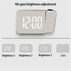 Orologio da Proiezione Digitale LED – Sveglia con Rotazione 180°