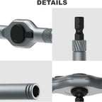 24 in 1 Magnetic Screwdriver Set Cacciaviti Multifunzionale con Manico a Cricchetto Rimovibile