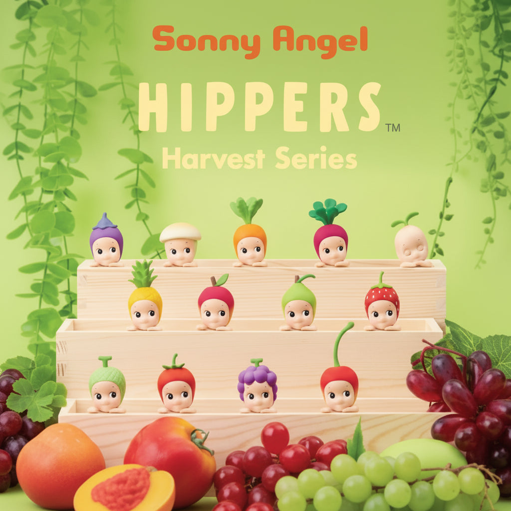 Sonny Angel Hippers Harvest - Statuetta di Bambino (Set da 12pz)