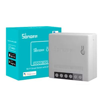Sonoff Mini R2 WiFi Smart Switch – Interruttore Intelligente Fai-da-Te, Controllo Vocale con Alexa e Google Home