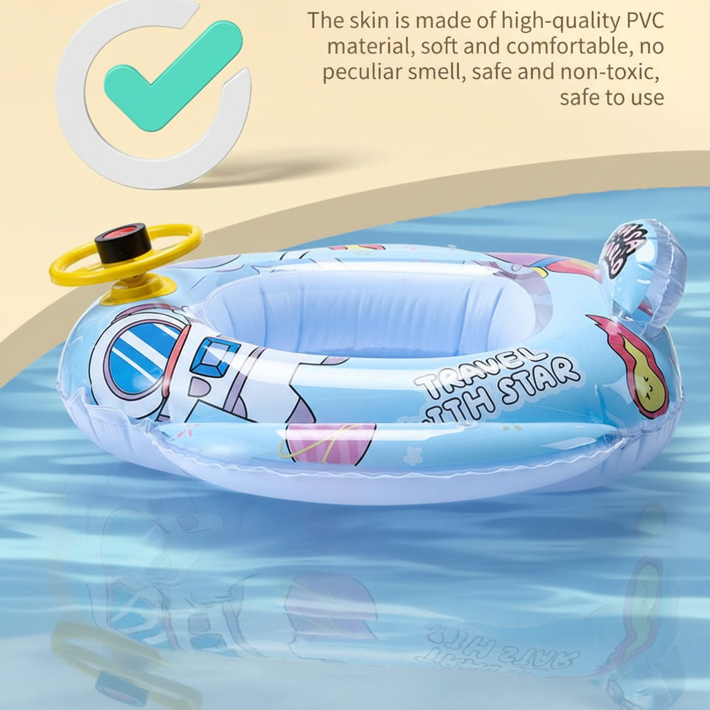 Salvagente mutandina per bambini piscina a forma di automobile