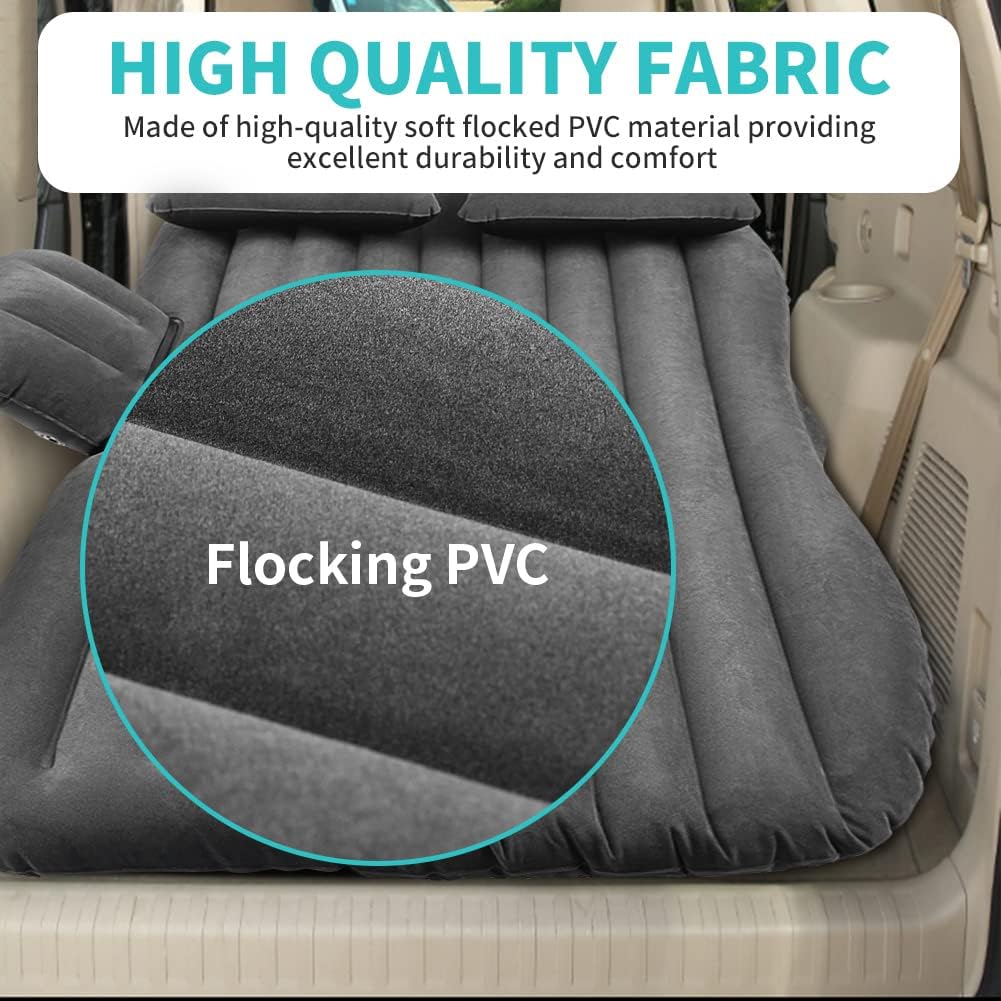 Letto Gonfiabile per Auto con Pompa Integrata, Ideale per Viaggi, Campeggio in Auto