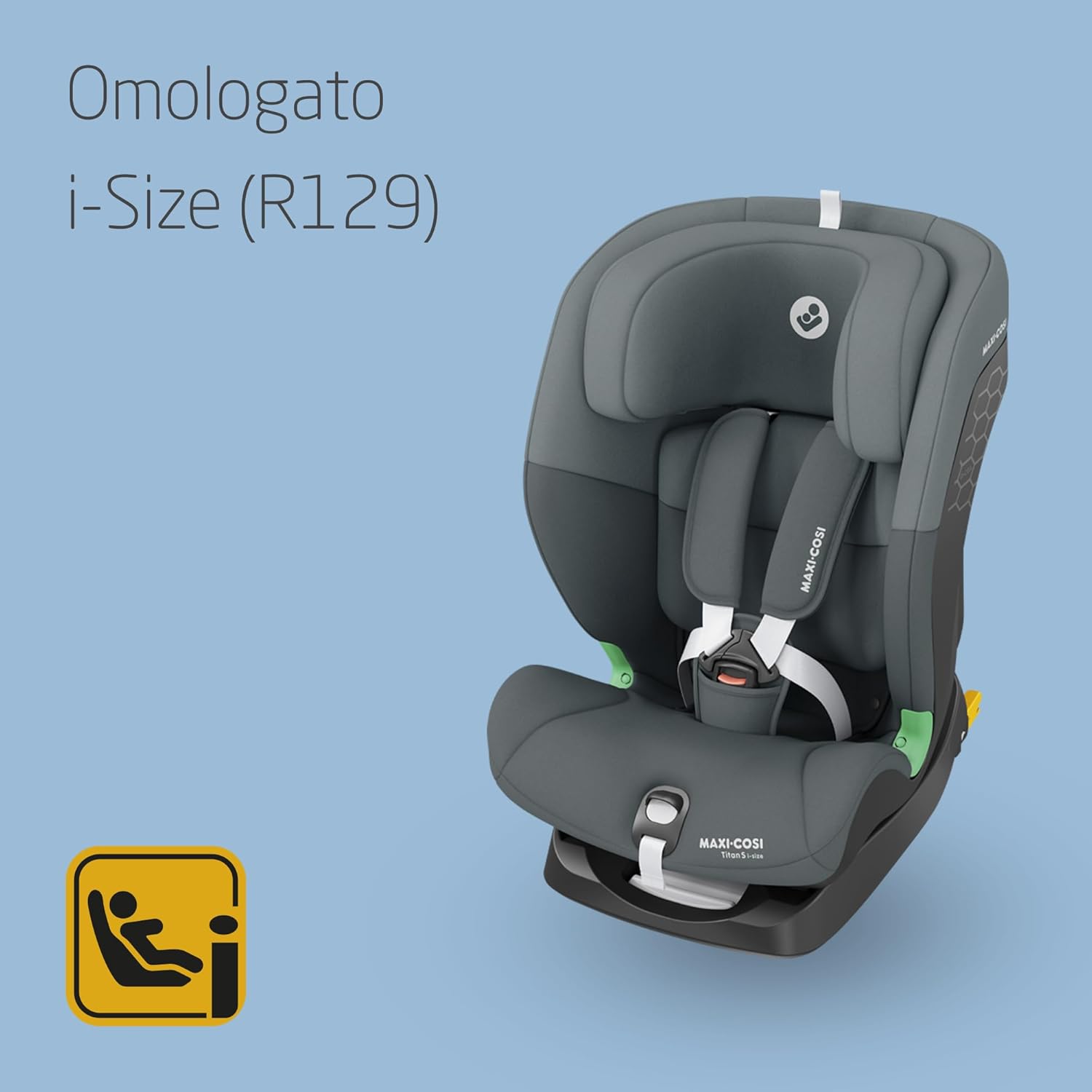 Seggiolino Auto Maxi-Cosi Titan S i-Size Evolutivo 9-36 kg