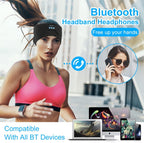 Fascia Bluetooth 3 in 1 – Cuffie per Dormire, Sport e Relax