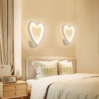 Applique Moderna da Parete E28-N - Lampada LED 6W Design a Forma di Cuore