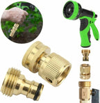 Tubo da Giardino Estensibile 22,5 Metri - Alta Pressione con Attacchi in Acciaio Inox