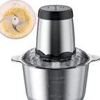 Tritatutto Elettrico da Cucina 3L con Ciotola Staccabile, Motore Potente e Velocità Regolabili, Ideale per Verdure, Cipolle, Frutta e Noci