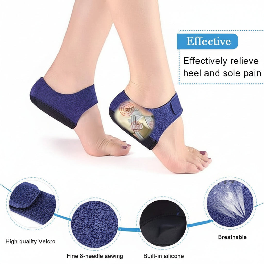 Cuscinetto Plantare Proteggi Tallone in Soft Gel per Talloni Screpolati