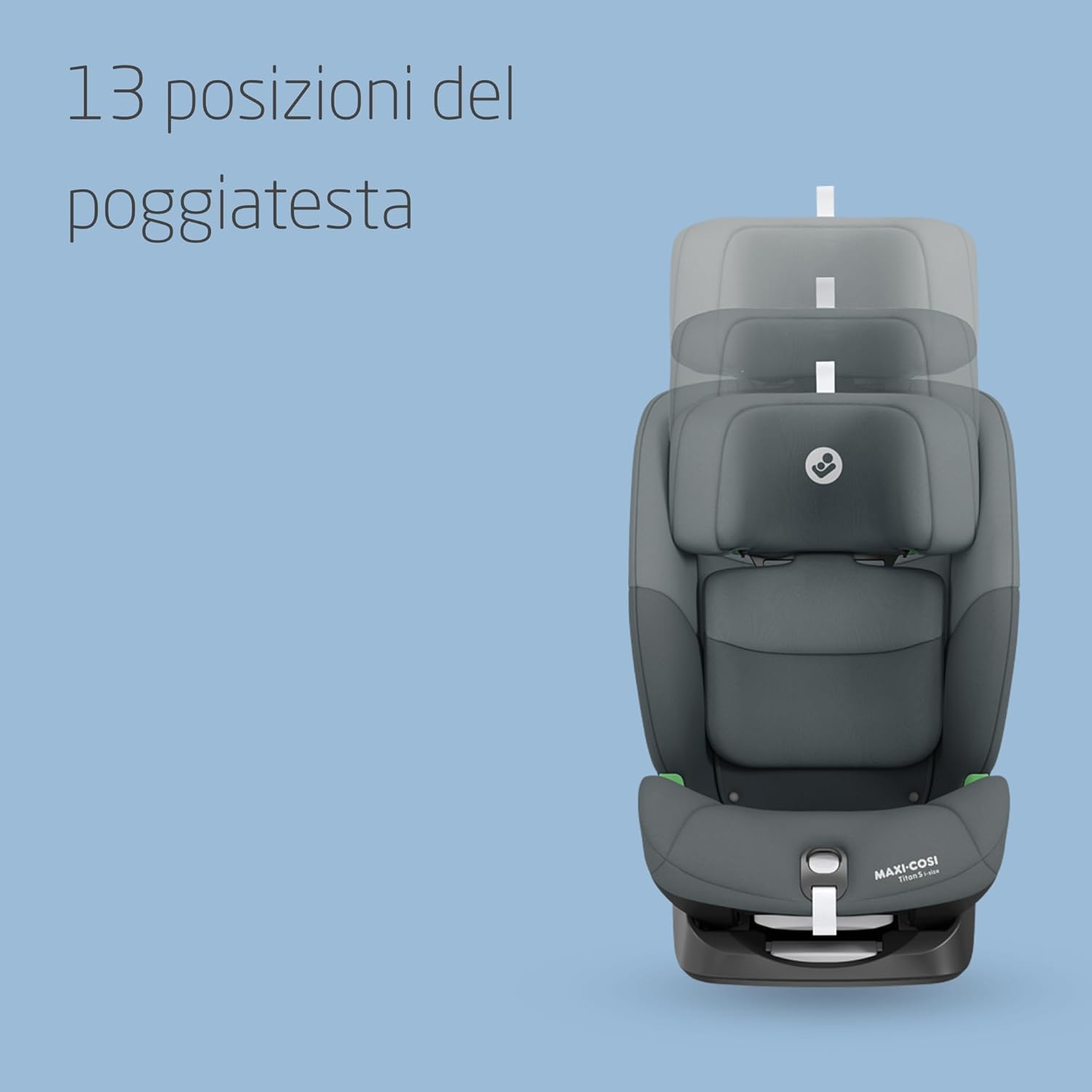 Seggiolino Auto Maxi-Cosi Titan S i-Size Evolutivo 9-36 kg