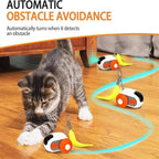 Turbo Tail 2.0 – Giocattolo Interattivo per Gatti con Coda Rotante Sensibile al Movimento