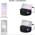 Mini Proiettore Portatile LED con Schermo Condiviso e Telecomando