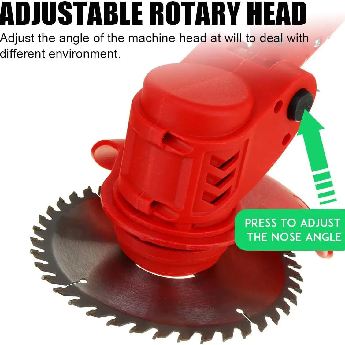 Tagliabordi/Decespugliatore Professionale a Batteria 48V | 3-in-1, Telescopico con 2 Batterie Incluse – Ideale per Giardino e Rifiniture