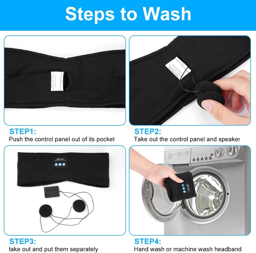 Fascia Bluetooth 3 in 1 – Cuffie per Dormire, Sport e Relax