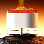 Diffusore Umidificatore Flame Volcano con Luce LED e Spegnimento Automatico - 300ml