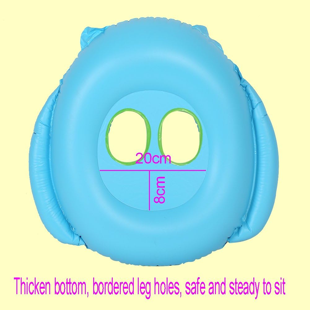 Gonfiabile galleggiante sedile barca, acqua nuoto anello galleggiante, galleggiante auto galleggiante con volante, galleggiante galleggiante per bambini