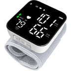 Misuratore di Pressione da Polso – Display LED HD Retroilluminato, Modalità Silenziosa, Funzione Vocale, Doppio Utente