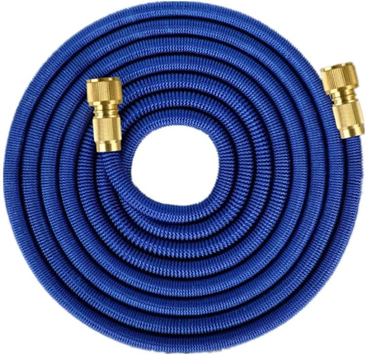 Tubo da Giardino Estensibile 22,5 Metri - Alta Pressione con Attacchi in Acciaio Inox