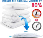 Set 20 Sacchetti Sottovuoto da Viaggio con Pompa – Salvaspazio per Abiti e Biancheria